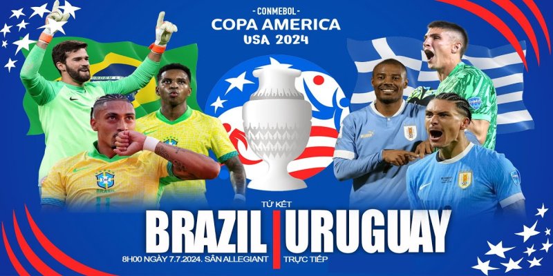 SV88 Soi Kèo Brazil vs Uruguay, 08h00 ngày 7/7 – Copa America