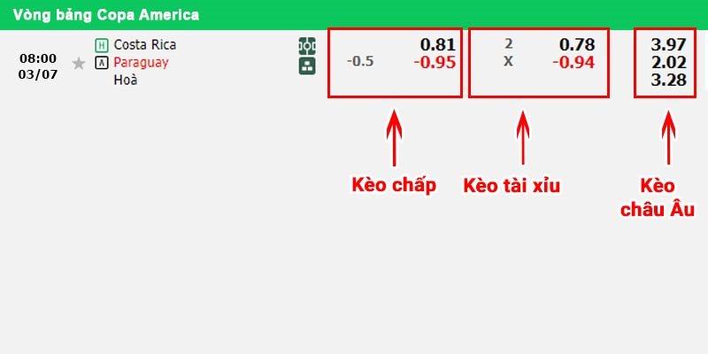 SV88 soi kèo – nhận định trận đấu giữa Paraguay vs Costa Rica