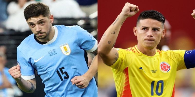 Đội hình dự kiến ra sân của Uruguay Vs Colombia