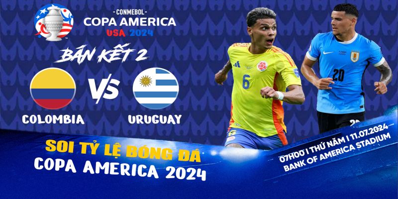 SV88 dự đoán kết quả trận đấu giữa Uruguay Vs Colombia