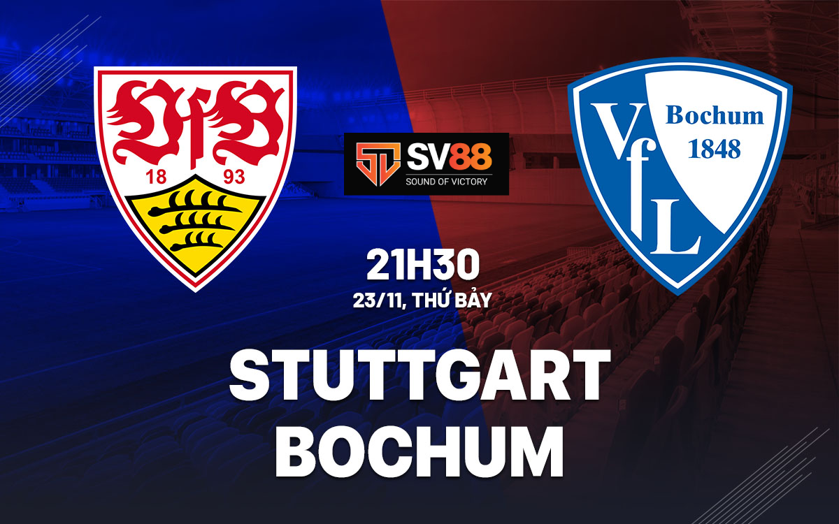 Soi kèo Stuttgart vs Bochum- 21h30 – 23/11 – Bundesliga